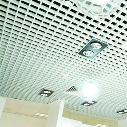 Plafond de grille d’aluminium